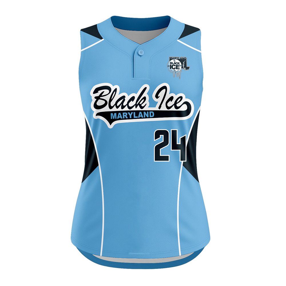 VANTAGE - S/L 1-BUTTON SOFTBALL JERSEY