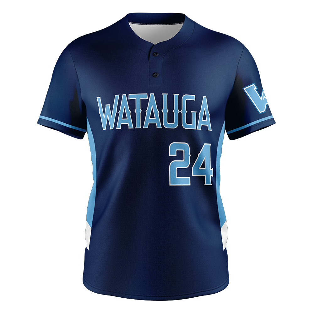 VANTAGE - BASEBALL JERSEY TWO BUTTON - S/S