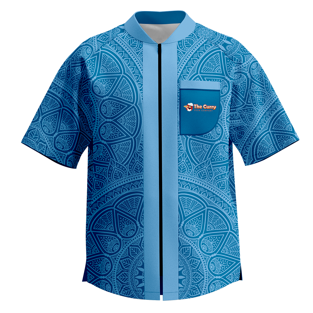 MODERN FULL ZIP CHEF COAT